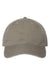 Cap America Hats i1002 Mens Relaxed Adjustable Dad Hat Grey Flat Front