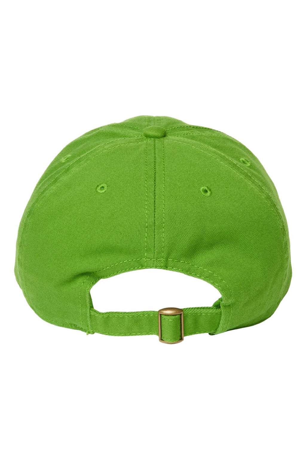 Cap America Hats i1002 Mens Relaxed Adjustable Dad Hat Irish Green Flat Back