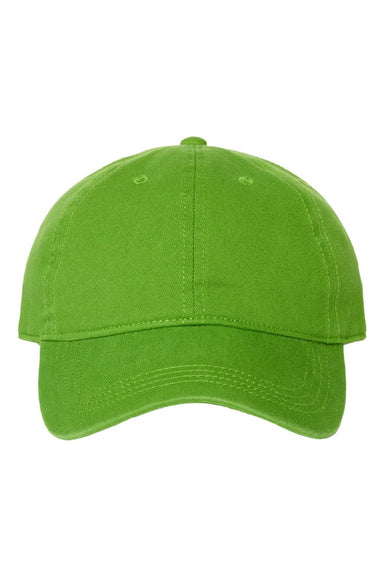 Cap America Hats i1002 Mens Relaxed Adjustable Dad Hat Irish Green Flat Front