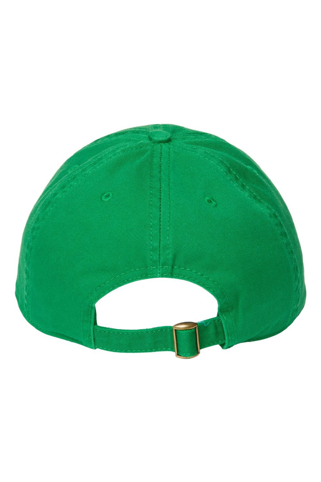 Cap America Hats i1002 Mens Relaxed Adjustable Dad Hat Kelly Green Flat Back