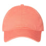 Cap America Hats Mens Relaxed Adjustable Dad Hat - Melon Orange