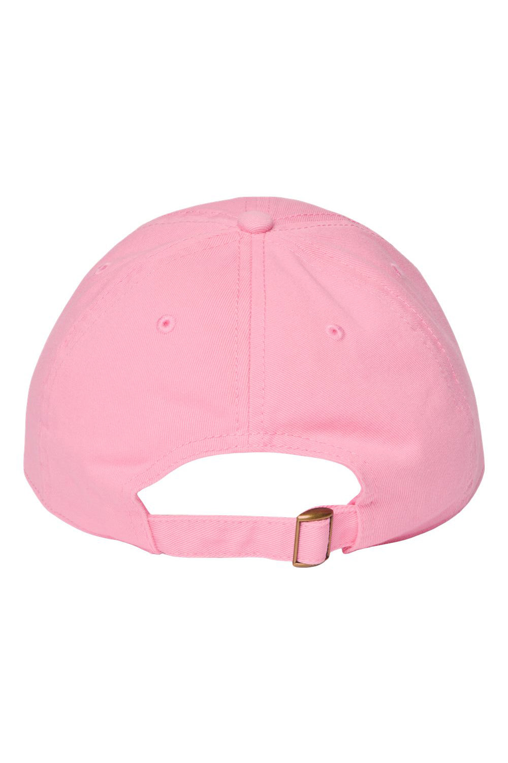 Cap America i1002 Mens Relaxed Adjustable Dad Hat Pink Flat Back