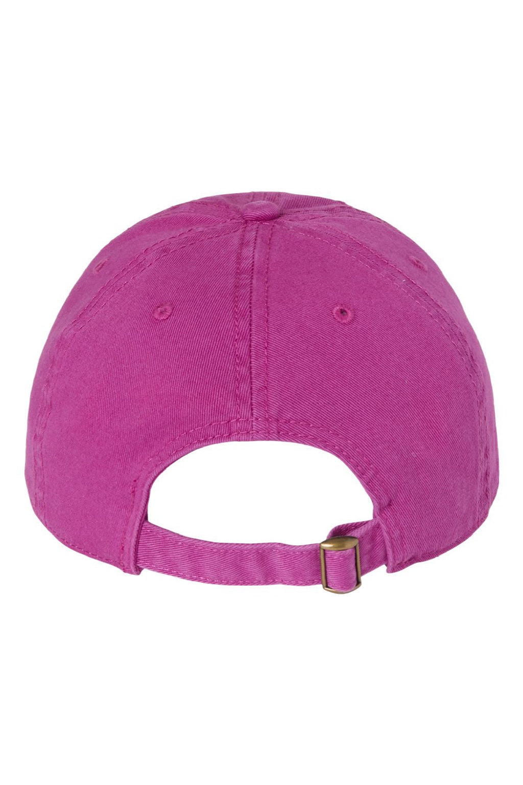 Cap America Hats i1002 Mens Relaxed Adjustable Dad Hat Plum Flat Back