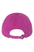 Cap America Hats i1002 Mens Relaxed Adjustable Dad Hat Plum Flat Back