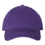 Cap America Hats Mens Relaxed Adjustable Dad Hat - Purple