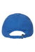 Cap America i1002 Mens Relaxed Adjustable Dad Hat Royal Blue Flat Back