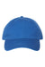 Cap America i1002 Mens Relaxed Adjustable Dad Hat Royal Blue Flat Front