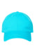 Cap America Hats i1002 Mens Relaxed Adjustable Dad Hat Scuba Blue Flat Front