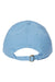 Cap America Hats i1002 Mens Relaxed Adjustable Dad Hat Sky Blue Flat Back