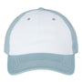 Cap America Mens Relaxed Adjustable Dad Hat - White/Smoke Blue - NEW