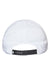 Adidas A12S Mens Sustainable Organic Relaxed Snapback Hat White Flat Back
