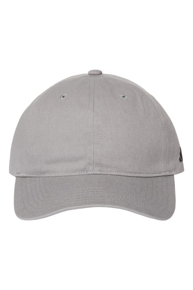 Adidas A12S Mens Sustainable Organic Relaxed Hat Grey Flat Front