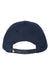 Adidas A600S Mens Sustainable Performance Max Moisture Wicking Snapback Hat Collegiate Navy Blue Flat Back