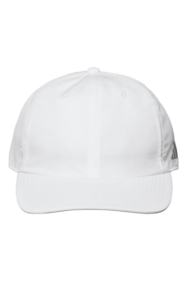 Adidas A600S Mens Sustainable Performance Max Hat White Flat Front