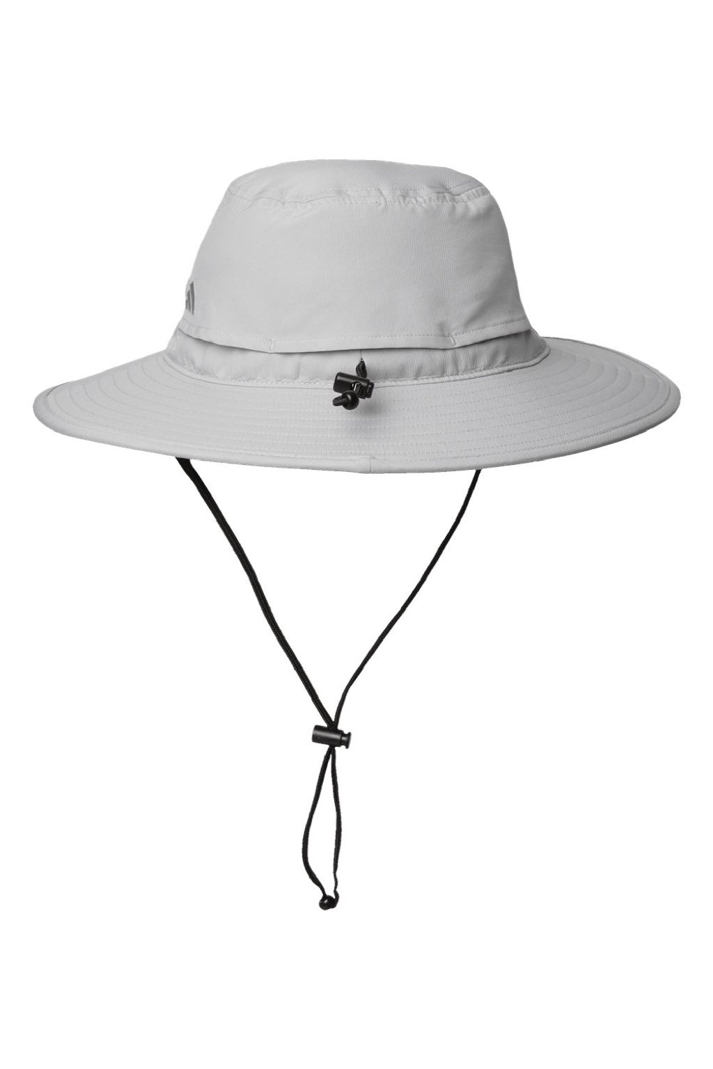 Adidas Hats A672S Mens Sustainable Moisture Wicking Sun Hat Grey Flat Back