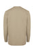 Dickies WL50 Mens Long Sleeve Crewneck T-Shirt w/ Pocket Desert Sand Flat Back