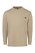 Dickies WL50 Mens Long Sleeve Crewneck T-Shirt w/ Pocket Desert Sand Flat Front