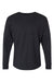 Boxercraft BW3514 Womens Pom Pom Long Sleeve Crewneck T-Shirt Black Flat Front