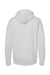 Independent Trading Company SS4500 Mens Hooded Sweatshirt Hoodie w/ Pouch Pocket Smoke Grey Flat Back