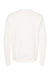 Independent Trading Company SS3000 Mens Crewneck Sweatshirt Bone White Flat Back