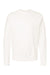 Independent Trading Company SS3000 Mens Crewneck Sweatshirt Bone White Flat Front