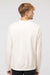 Independent Trading Company SS3000 Mens Crewneck Sweatshirt Bone White Model Back