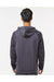 Paragon 306 Mens Tahoe Camo Fleece Hooded Sweatshirt Hoodie Graphite Grey Model Back