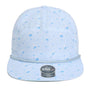 Imperial Mens The Aloha Rope Moisture Wicking Adjustable Hat - Blue Waves - NEW