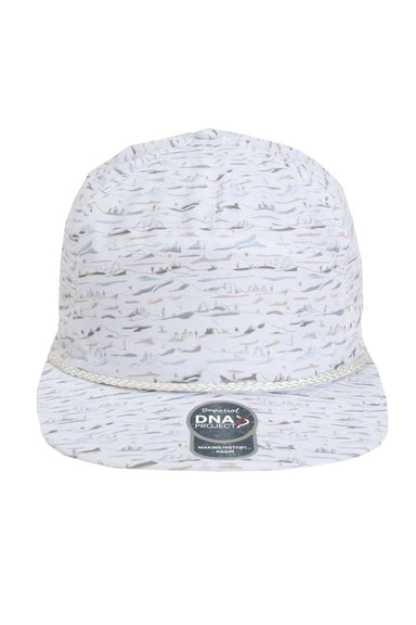 Imperial DNA010 Mens The Aloha Rope Hat Desert Flat Front
