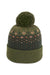 Imperial Hats 6017 Unisex The Baniff Cuffed Beanie Avocado Green Flat Front