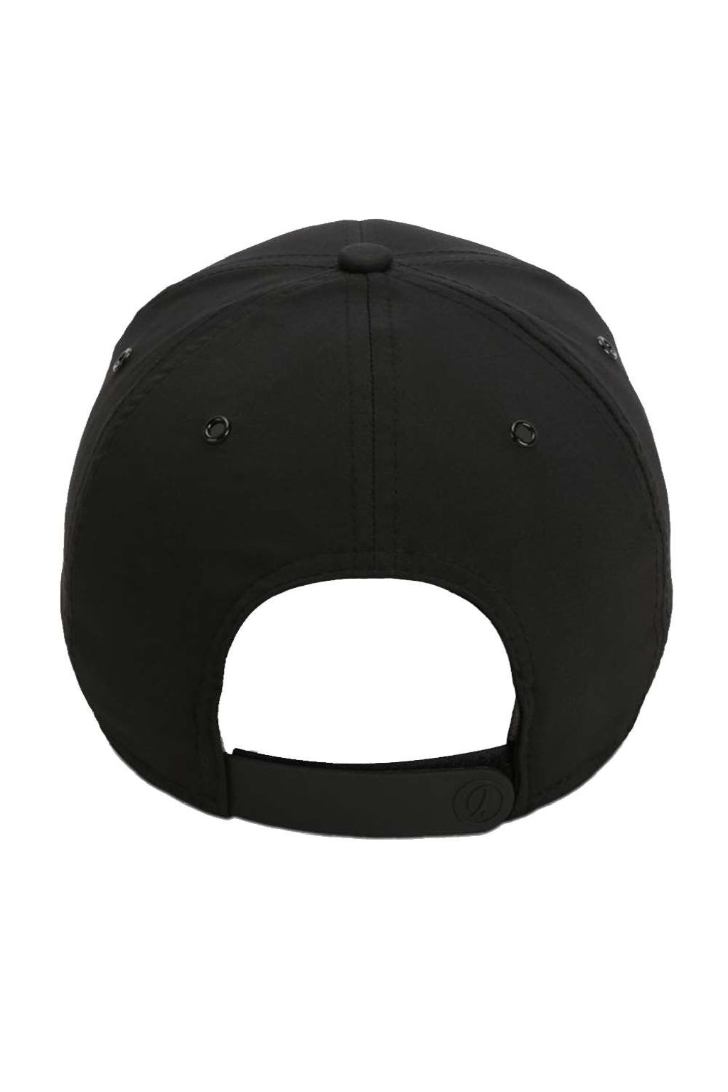Imperial Hats 6054 Mens The Habanero Performance Rope Adjustable Hat Black Flat Back
