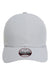 Imperial Hats L338 Mens The Hinsen Ponytail Performance Moisture Wicking Adjustable Hat Fog Grey Flat Front