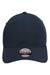 Imperial Hats L338 Mens The Hinsen Ponytail Performance Moisture Wicking Adjustable Hat True Navy Blue Flat Front