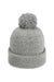 Imperial Hats 6015 Unisex The Mammoth Cuffed Beanie Light Grey Flat Front