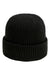 Imperial Hats 6020 Unisex The Mogul Cuffed Beanie Black Flat Front