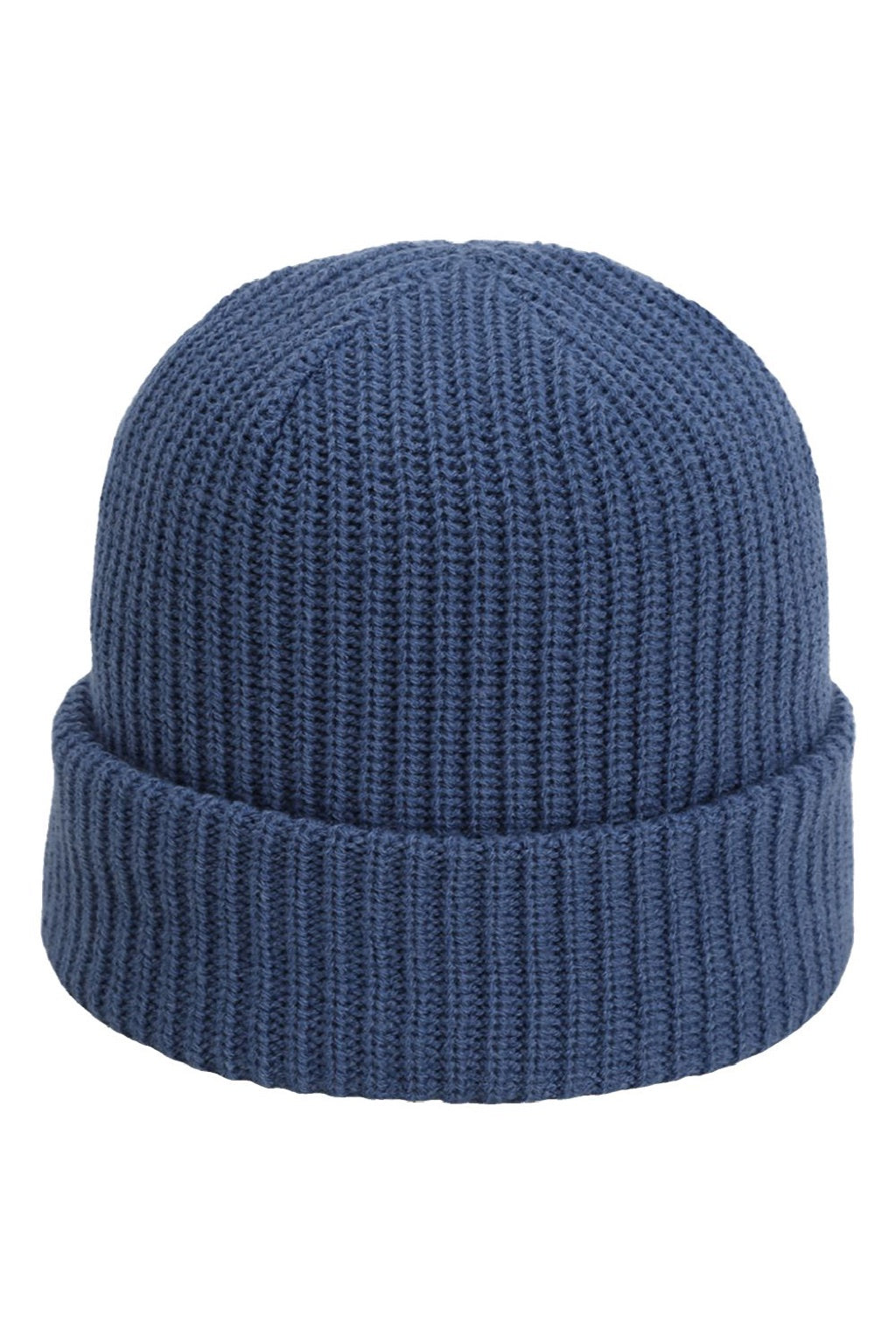 Imperial Hats 6020 Unisex The Mogul Cuffed Beanie Breaker Blue Flat Front