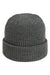 Imperial Hats 6020 Unisex The Mogul Cuffed Beanie Heather Grey Flat Front