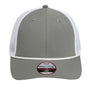 Imperial Mens The Night Owl Performance Moisture Wicking Snapback Hat - Grey/White - NEW
