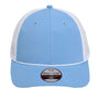 Imperial Mens The Night Owl Performance Moisture Wicking Snapback Hat - Powder Blue/White - NEW
