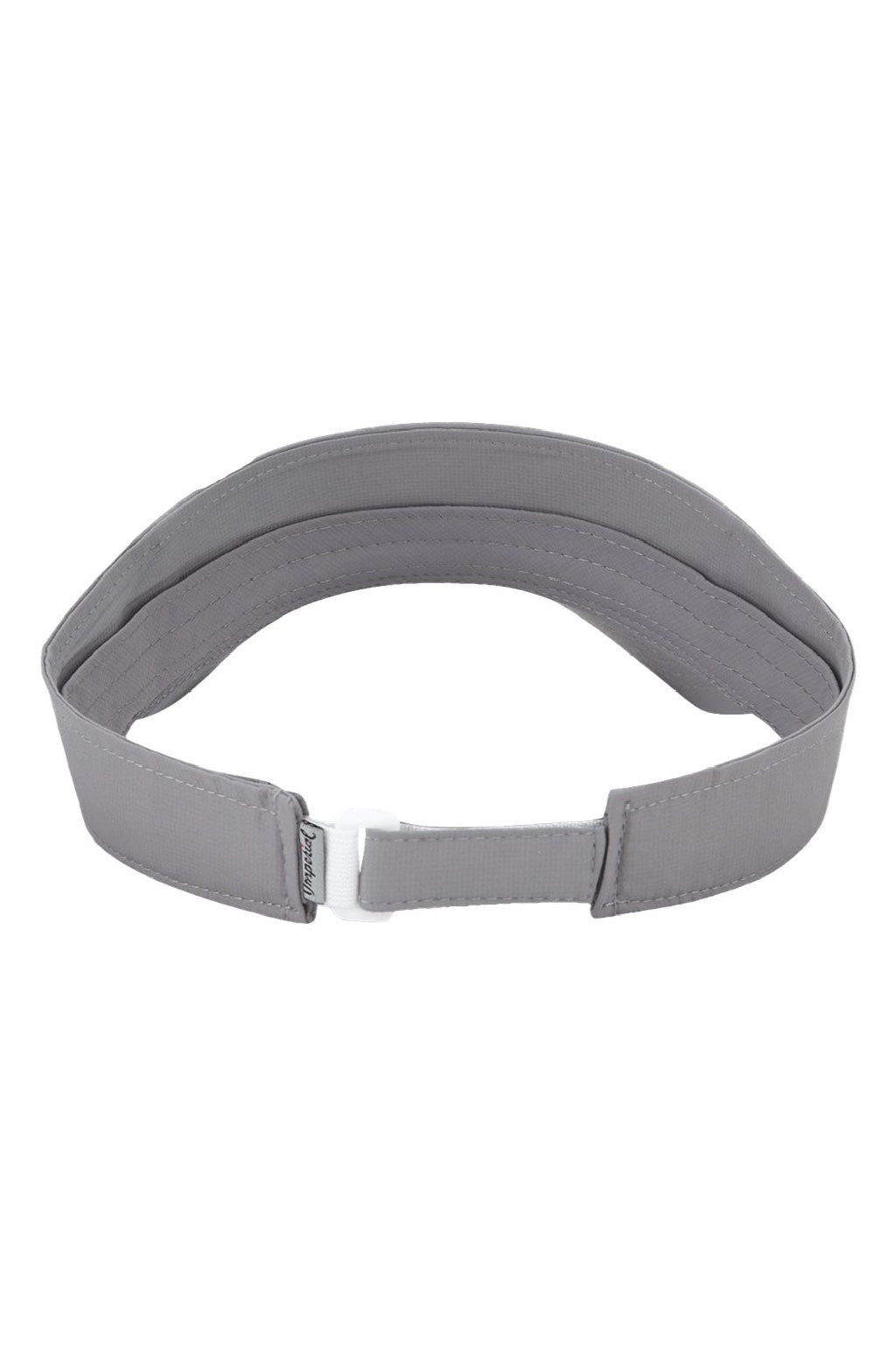 Imperial Hats 3124P Mens The Performance Phoenix Moisture Wicking Adjustable Visor Frost Grey Flat Back