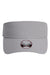 Imperial Hats 3124P Mens The Performance Phoenix Moisture Wicking Adjustable Visor Frost Grey Flat Front