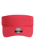 Imperial Hats 3124P Mens The Performance Phoenix Moisture Wicking Adjustable Visor Nantucket Red Flat Front