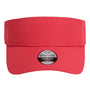 Imperial Hats Mens The Performance Phoenix Moisture Wicking Adjustable Visor - Nantucket Red - Closeout