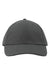 Valucap Hats SM140 Mens Performance Microfiber Adjustable Hat Grey Flat Front