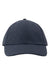 Valucap Hats SM140 Mens Performance Microfiber Adjustable Hat Navy Blue Flat Front