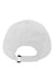 Valucap Hats SM140 Mens Performance Microfiber Adjustable Hat White Flat Back
