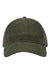 The Game GB568 Mens Relaxed Corduroy Hat Light Olive Green Flat Front