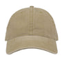 The Game Hats Mens Pigment Dyed Adjustable Hat - Khaki - Closeout