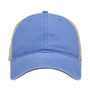 The Game Hats Mens Pigment Dyed Adjustable Trucker Hat - Sky Blue/Stone - Closeout