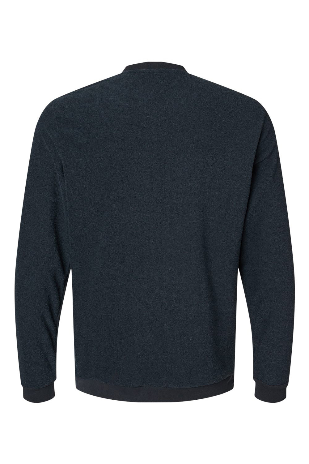 Adidas A586 Mens Crewneck Sweatshirt Black Flat Back